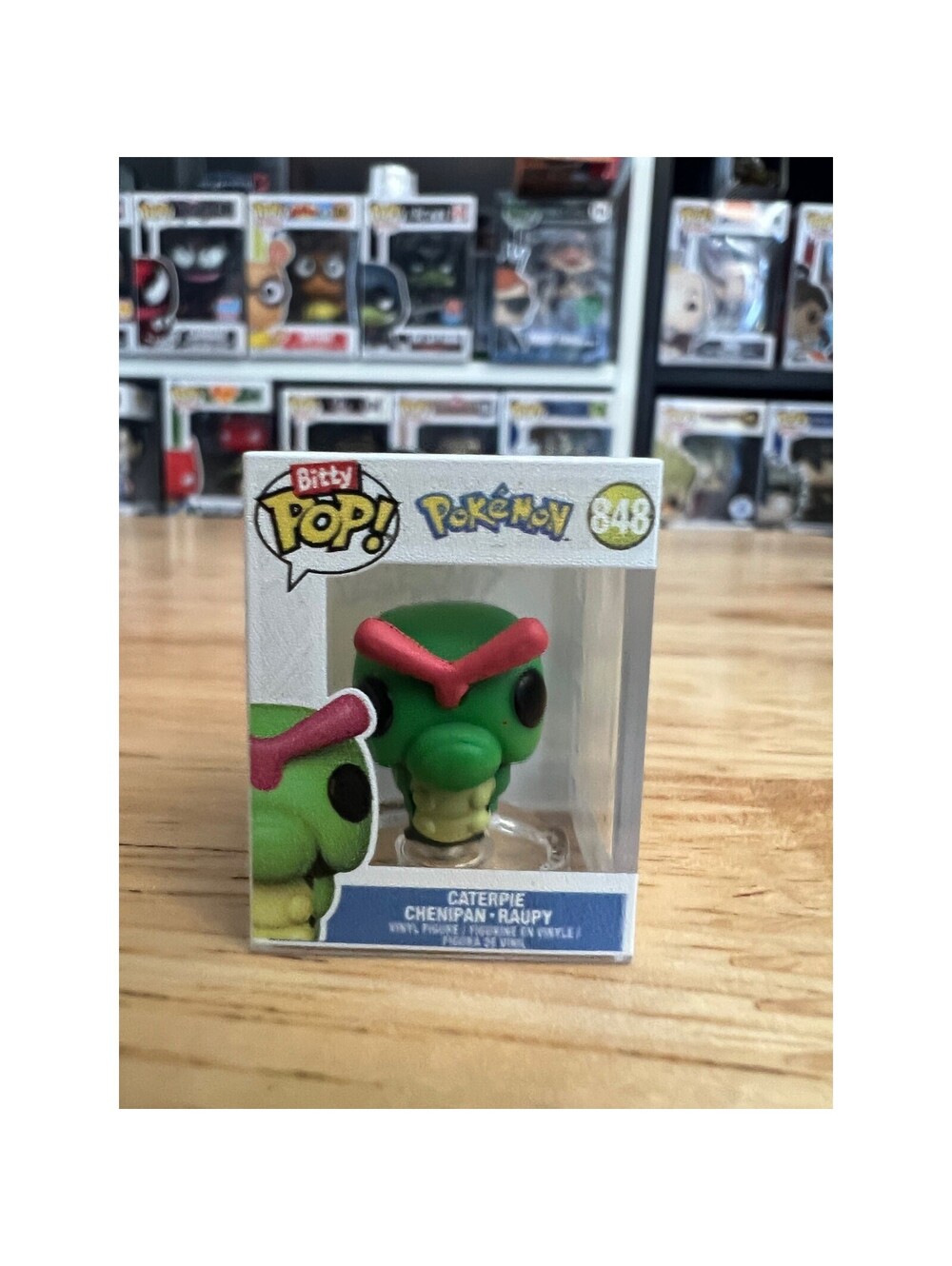 BITTY Caterpie Pokemon 1-Inch Funko Pop #848 Pokémon Vinyl Figure TCG Nintendo